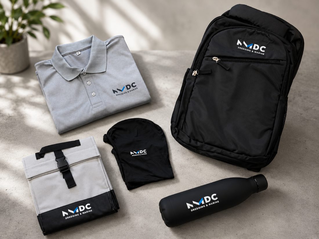NMDC branded merchandise set